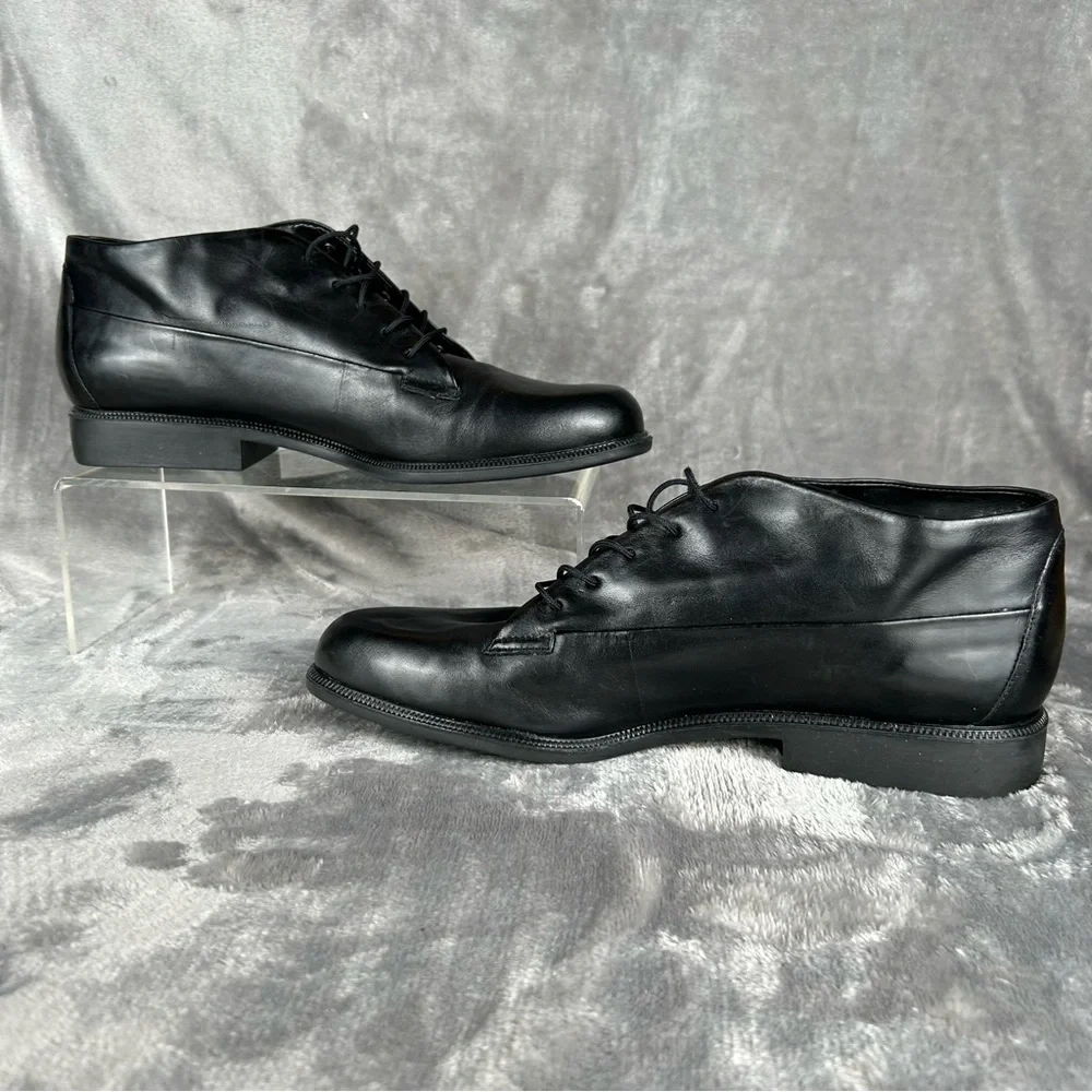 Easy Spirit Harverd Womens Lace Up Oxford Bootie‎ Womens 9.5 B Black Shoes